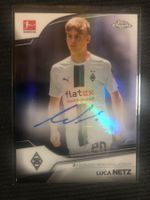 Topps Chrome Luca Netz Gladbach Autogramm