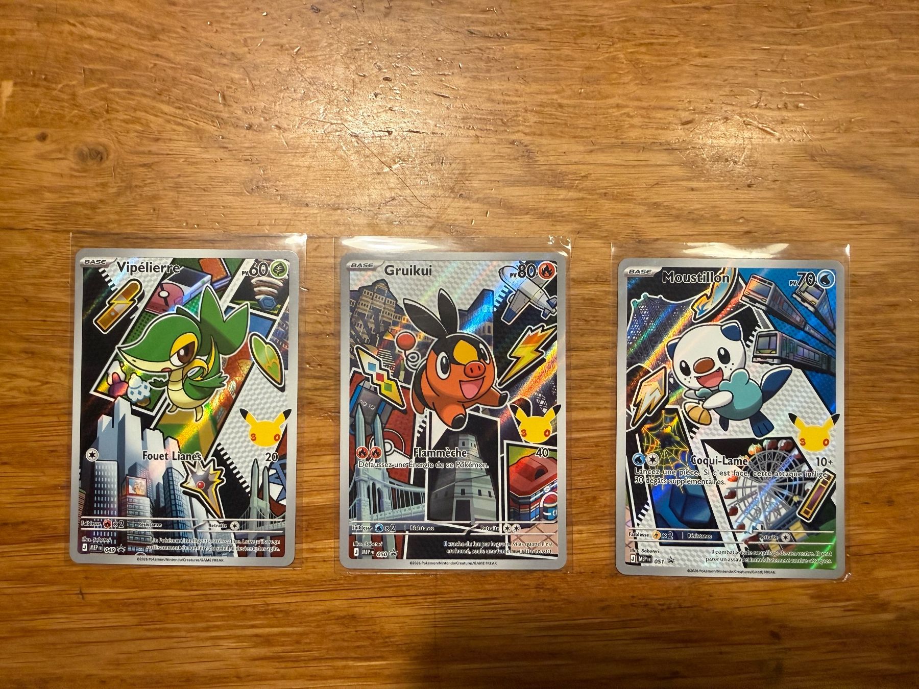 Pokémon Carte collezionabili: Trio Guikui - Vipélierre - Moustillon Starter partner FR – Nuovo (secondo la descrizione) da Baar (Nendaz) venduto da jac_fs6l