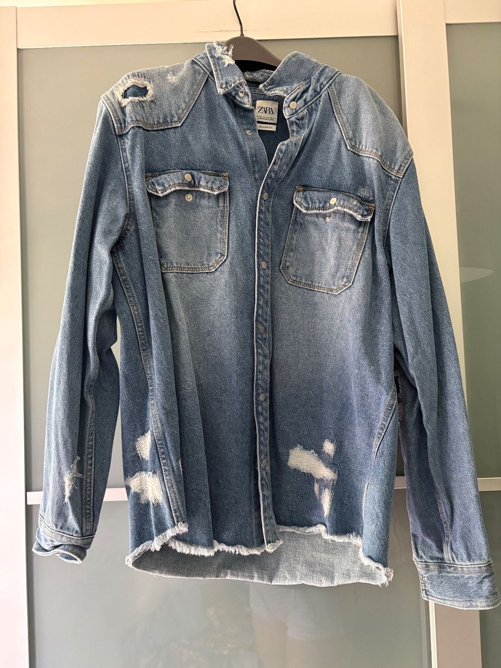 Zara Camicie: ZARA Denim Shirt/Jacket - Size XL – Usato da Muzzano venduto da Sidney_3