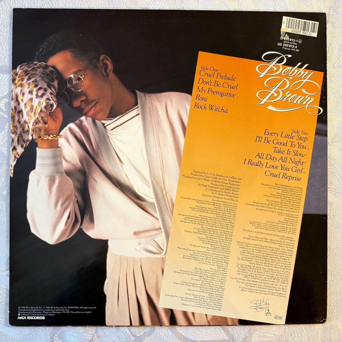 Dischi in vinile: BOBBY BROWN - DON`T BE CRUEL – Usato da Zürich venduto da fehlton 1