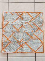 Kleine Decke zum Sitzen, Quilt Handgemacht