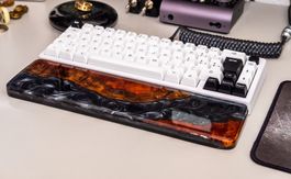 Epoxy Resin Keyboard Wrist Rest | Tastatur Handgelenkauflage