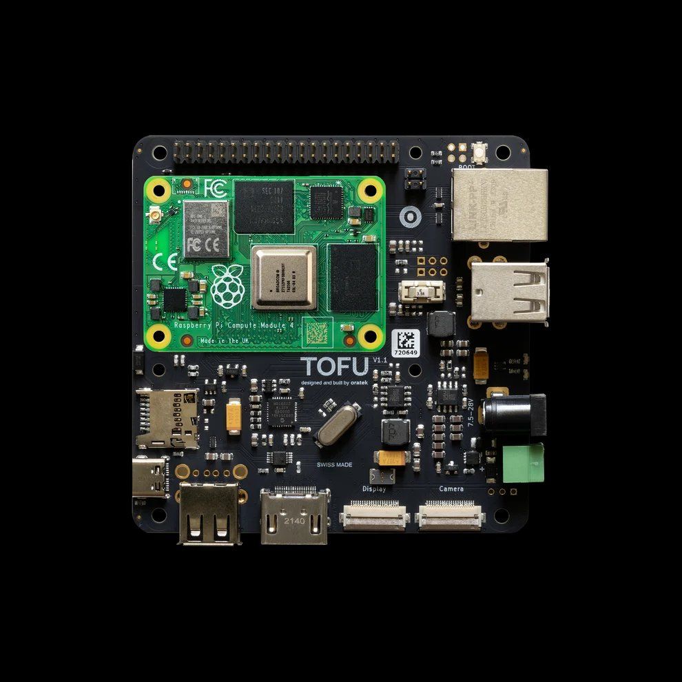 Raspberry Pi PC: Tofu Platine für Raspberry CM4 – Usato da Thalwil venduto da Gadgetronald 2