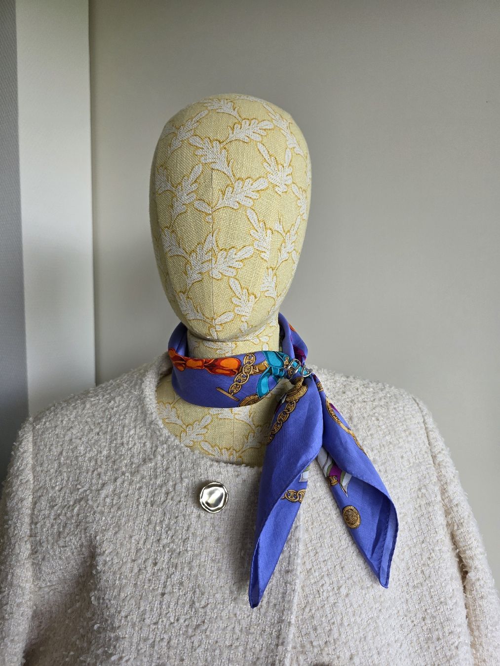 Celine Foulard & Sciarpe: Celine Baumwolltuch 52x52 cm – Nuovo (secondo la descrizione) da Zürich venduto da LIMAR 1