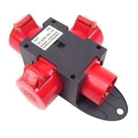 Elettrotecnica: 55470 - Stromverteiler Baustromverteiler CEE Verteiler – Nuovo e nell'imballaggio originale da Wallenwil venduto da toesstal-vertrieb 2