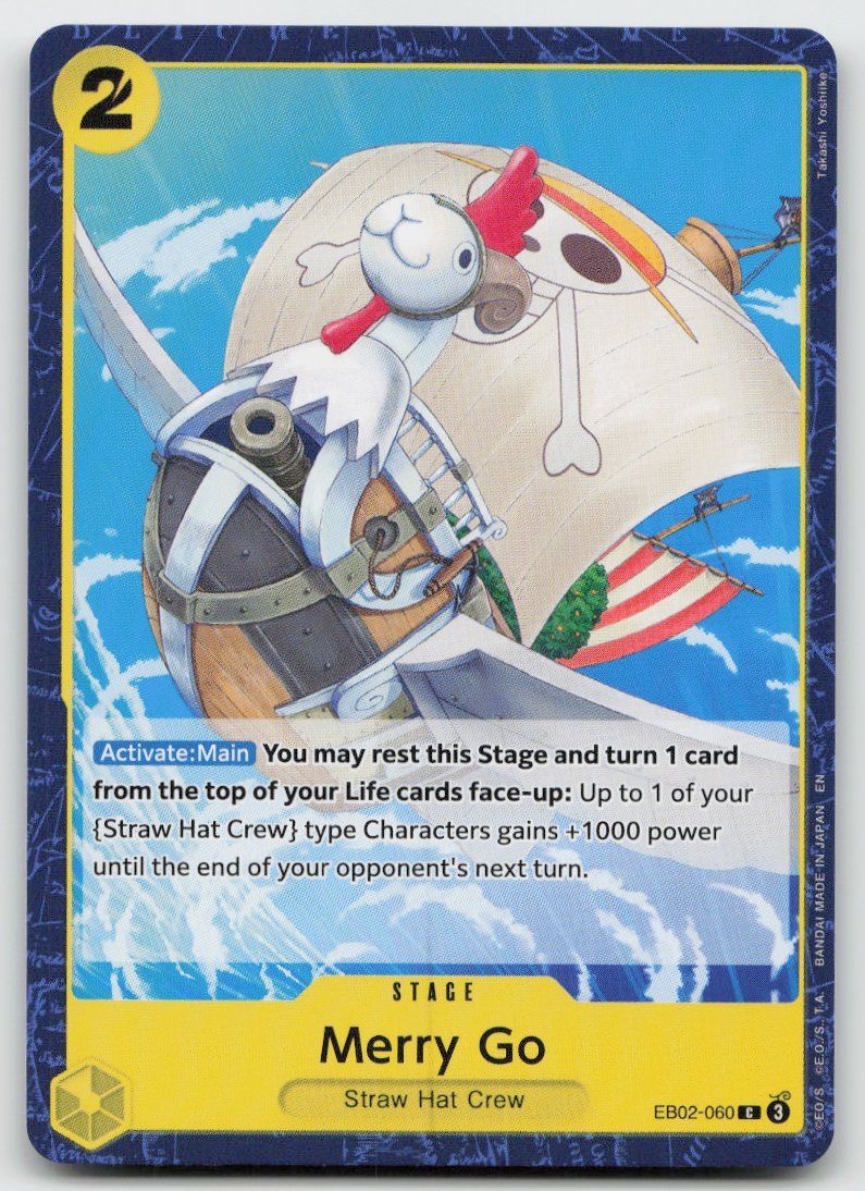 Bandai Sammelbilder & Trading cards: One Piece Merry Go EB02-060 C – Gebraucht aus Lugano von VlaseCard