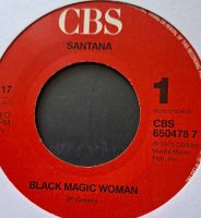 Vinyl-Single Santana - Black Magic Woman