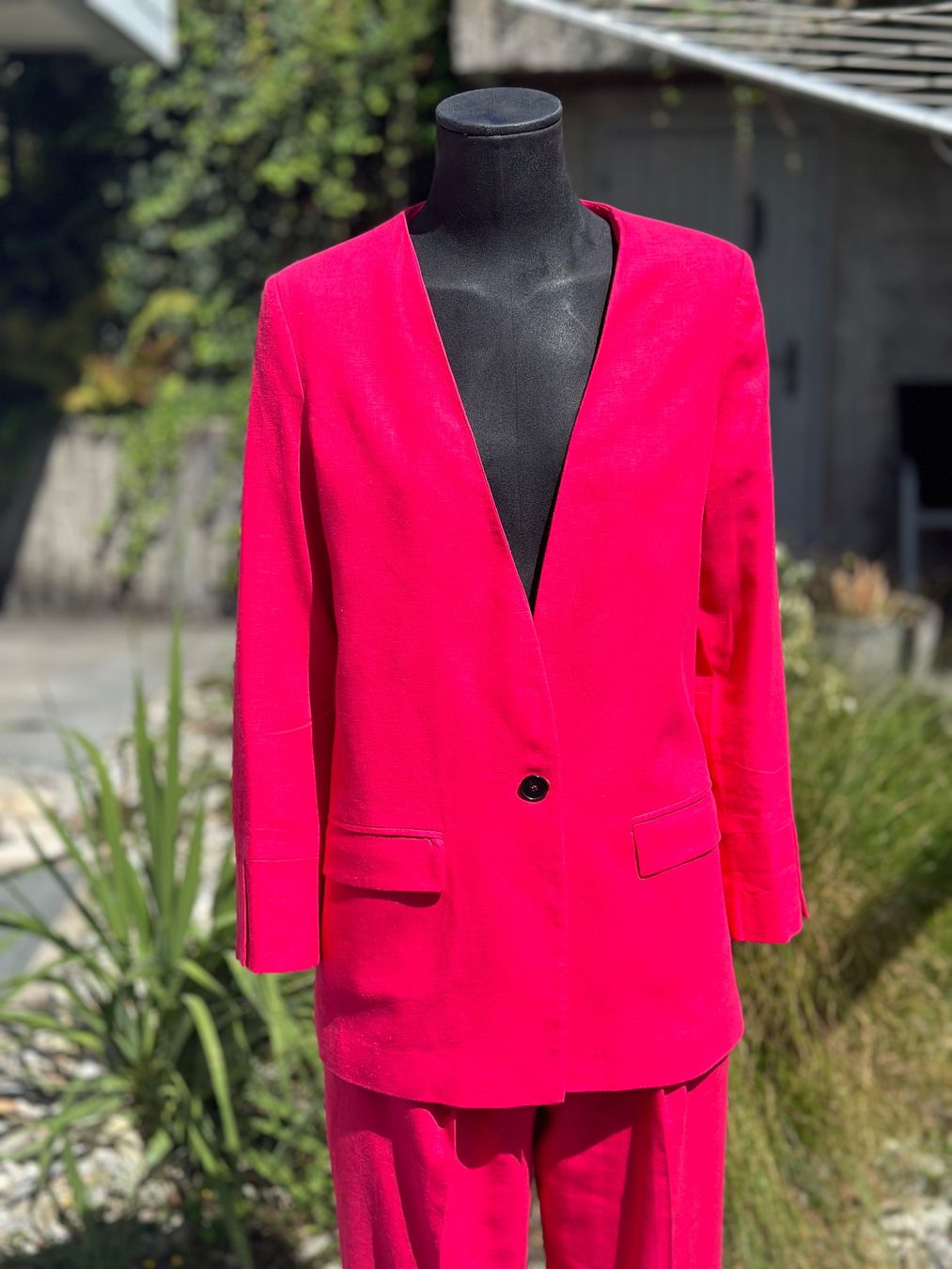 Mango Completi & Tailleur: Fuksia Hosenanzug Gr. M – Usato da Zufikon venduto da Modestil365 2