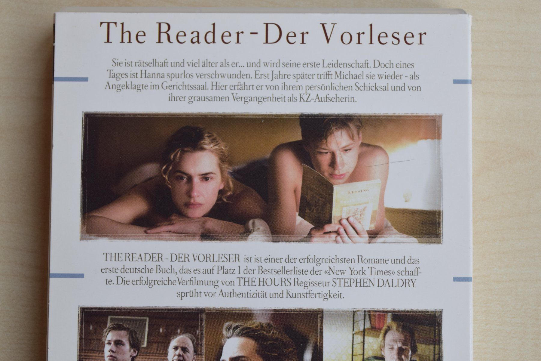 Alle DVDs: The Reader/Der Vorleser (81) – Gebraucht aus Reutigen von DONDON55 2