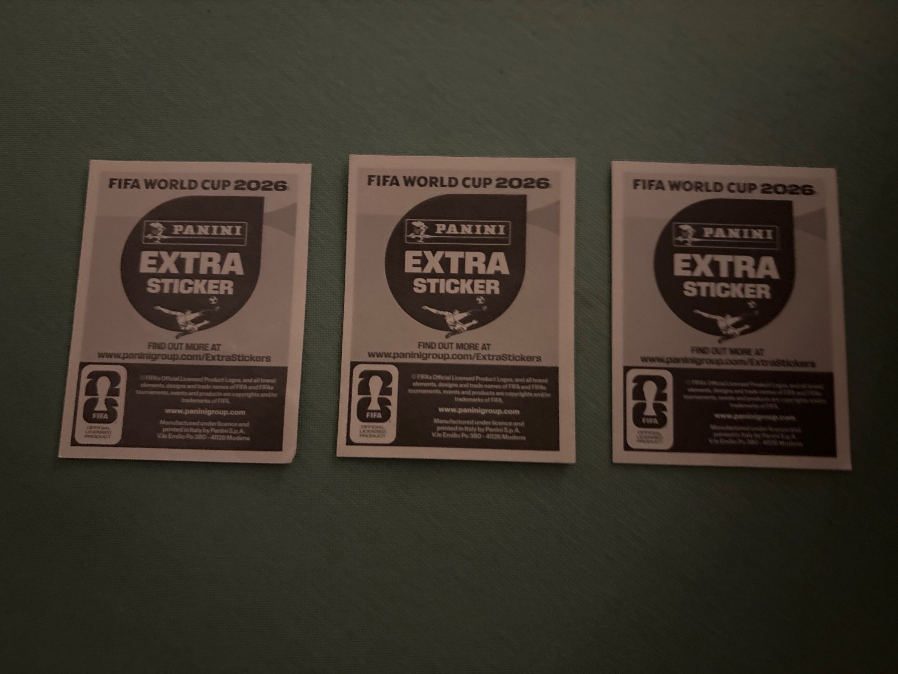 Panini Carte collezionabili: Panini Karten extra sticker 2026 – Nuovo (secondo la descrizione) da Glattpark venduto da iva_latifi 1