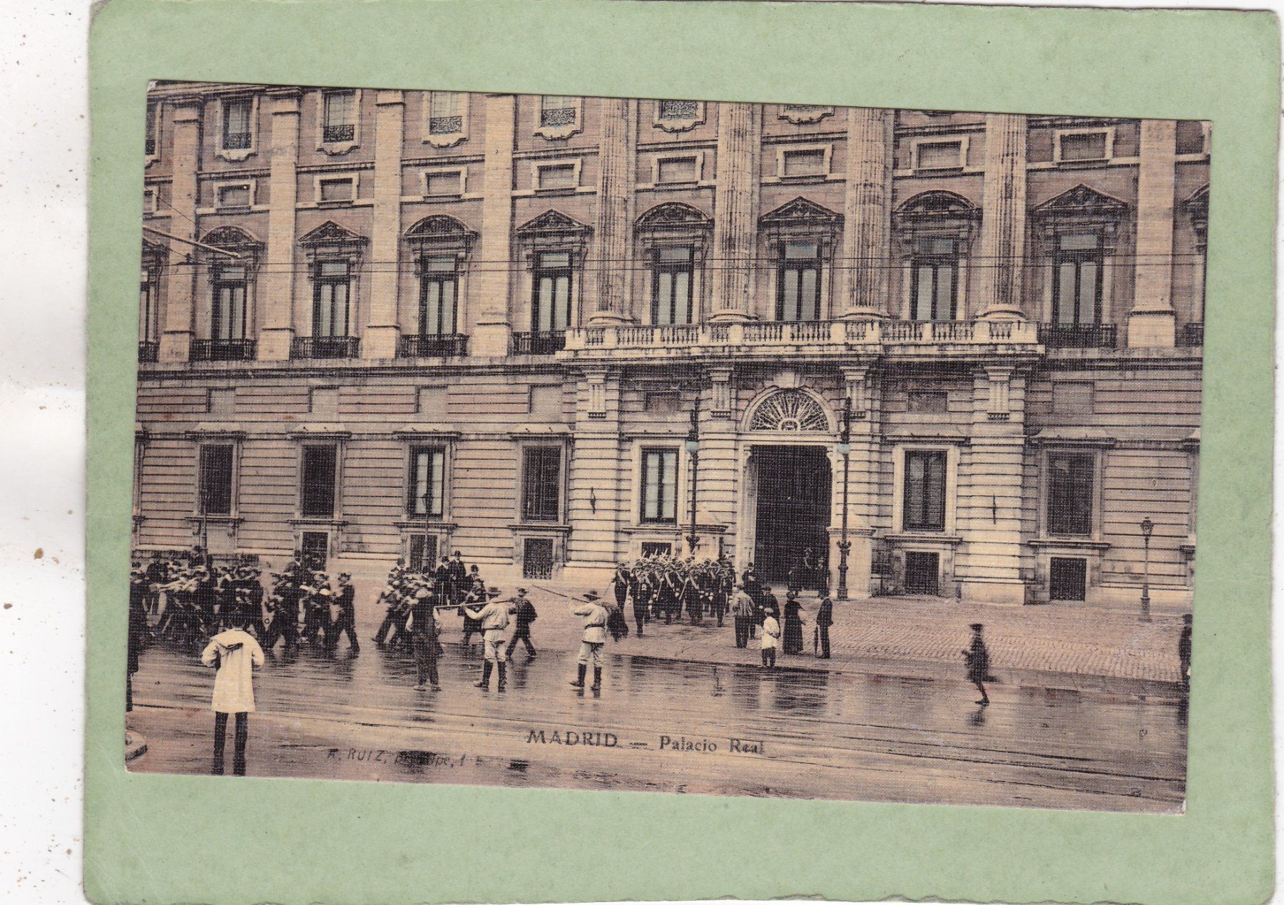 Ansichtskarten: Spanien Madrid Palacio Real – Gebraucht aus Herisau von Lisegrat2008