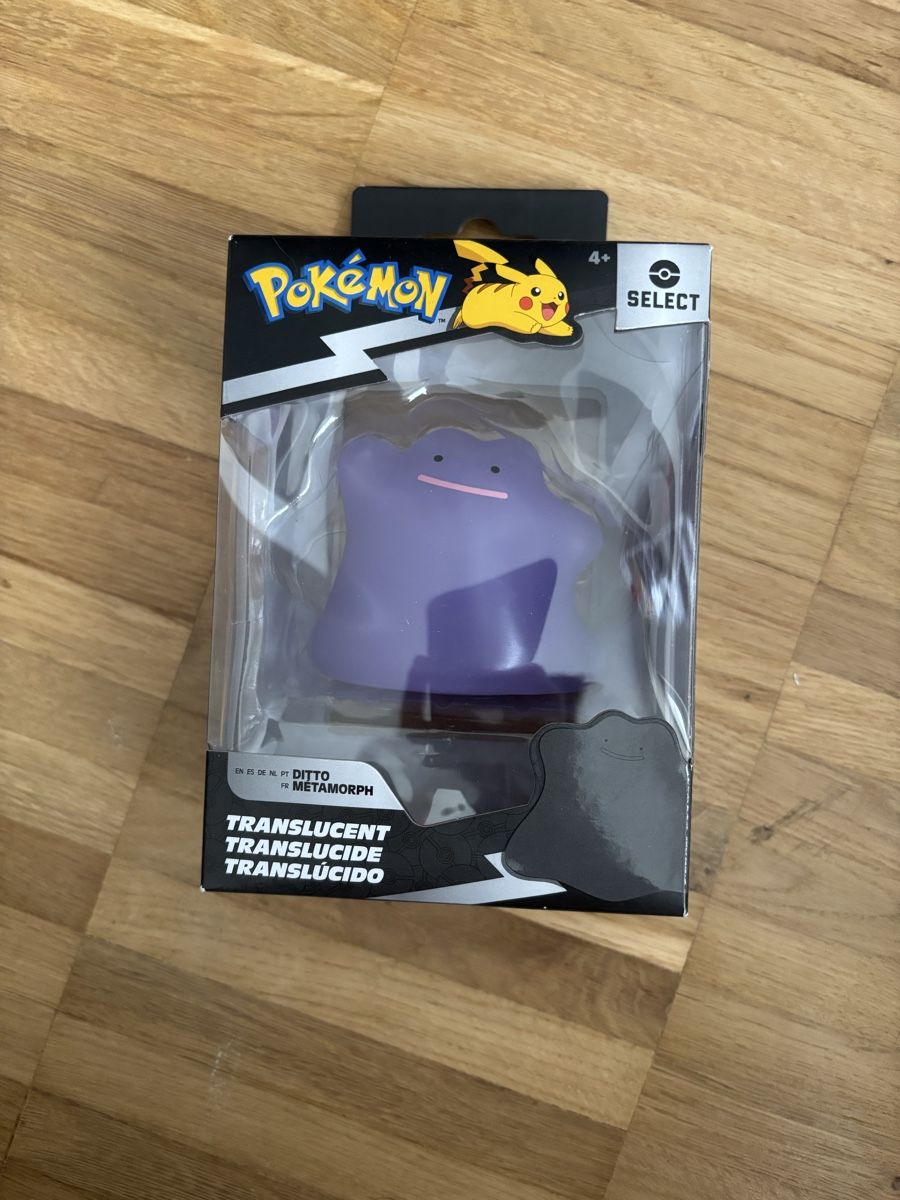 Pokémon Statuette: Pokémon Select Ditto Figur Serie 2 Translucent /OVP – Nuovo e nell'imballaggio originale da Oberwil BL venduto da ang_p5m6 1