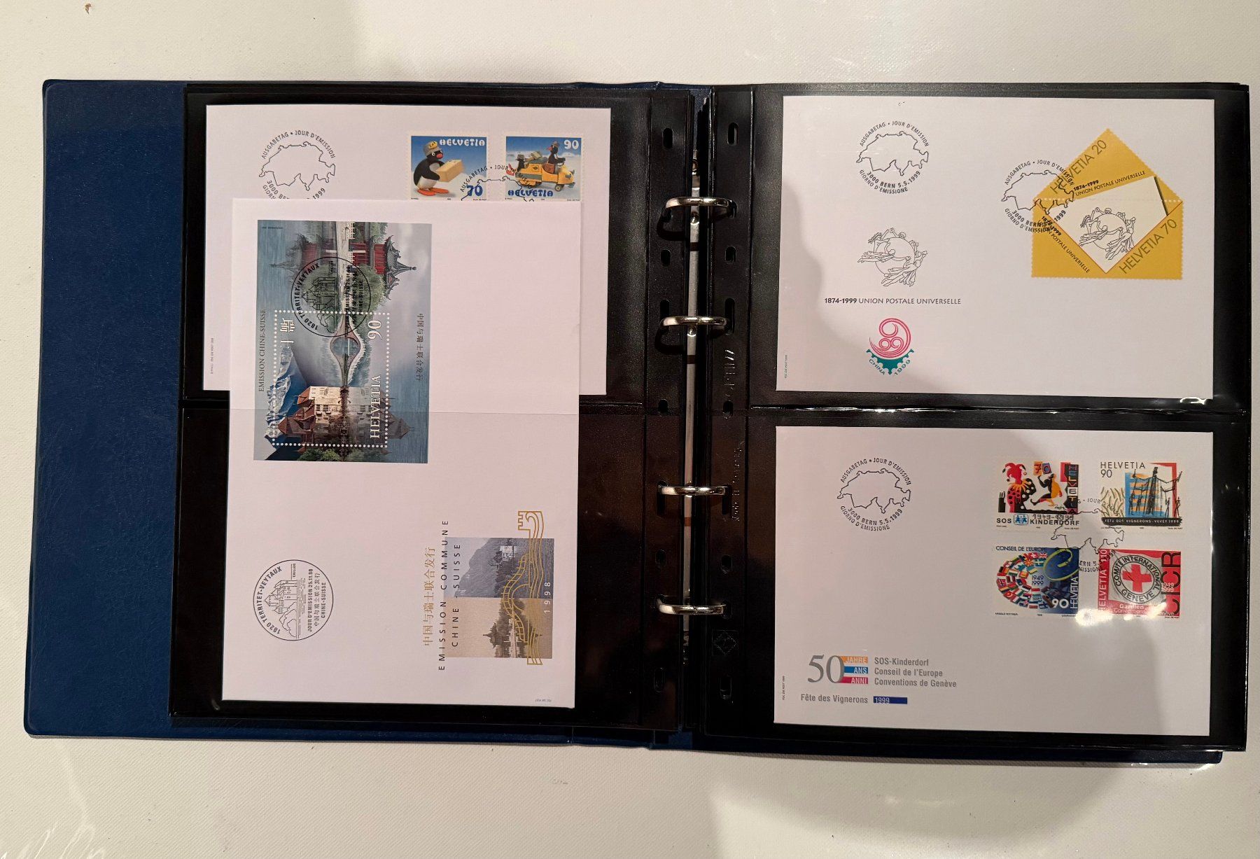 Tutti i francobolli: Rund 400 Ersttagsbriefe – Usato da Egg b. Zürich venduto da Monopoly6 3