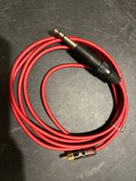 Chinch RCA auf Klinke 6.3mm  2m Kabel  Neutrik/Sunislive