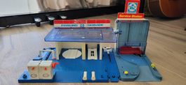 Spielzeug Tankstelle Stelco Vintage Modell gebraucht