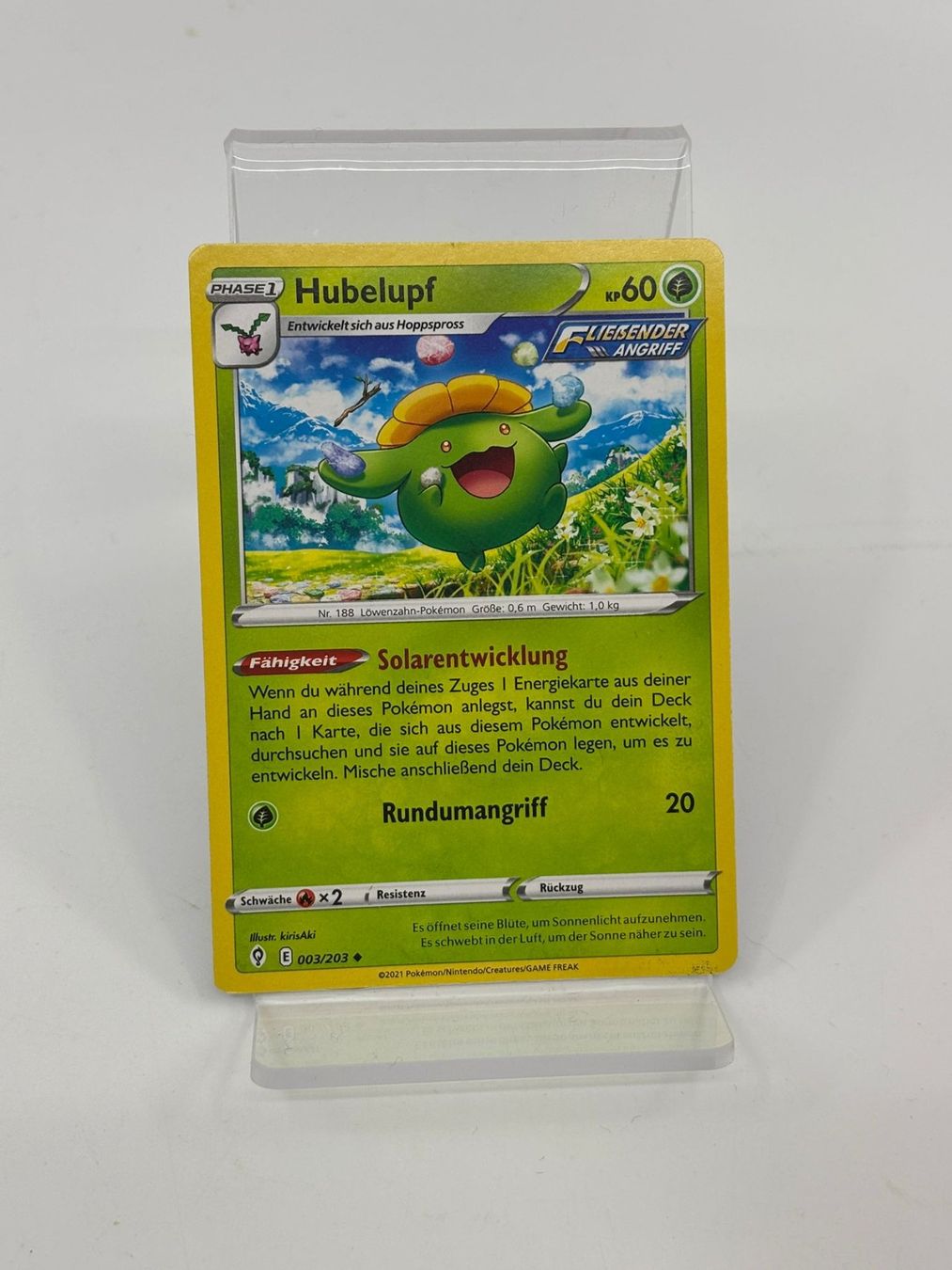 Pokémon Carte collezionabili: Pokemon Hubelupf 003/203 – Usato da Herisau venduto da Pokemon2026