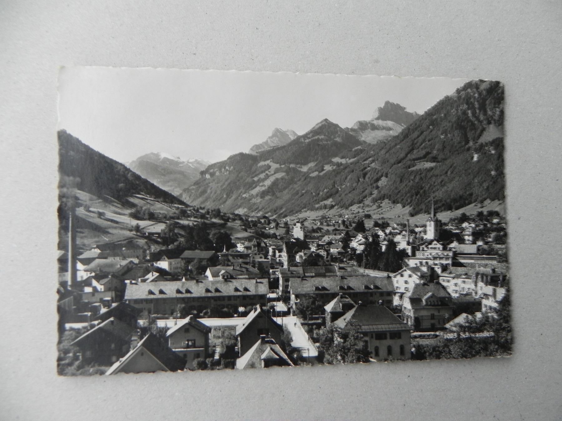 Cartes postales: Ansichtskarte Schwanden GL Glarus 1949 – D'occasion à Siebnen par krimsie
