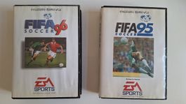 FIFA Soccer 95 und 96 Sega Mega Drive (PAL) Set