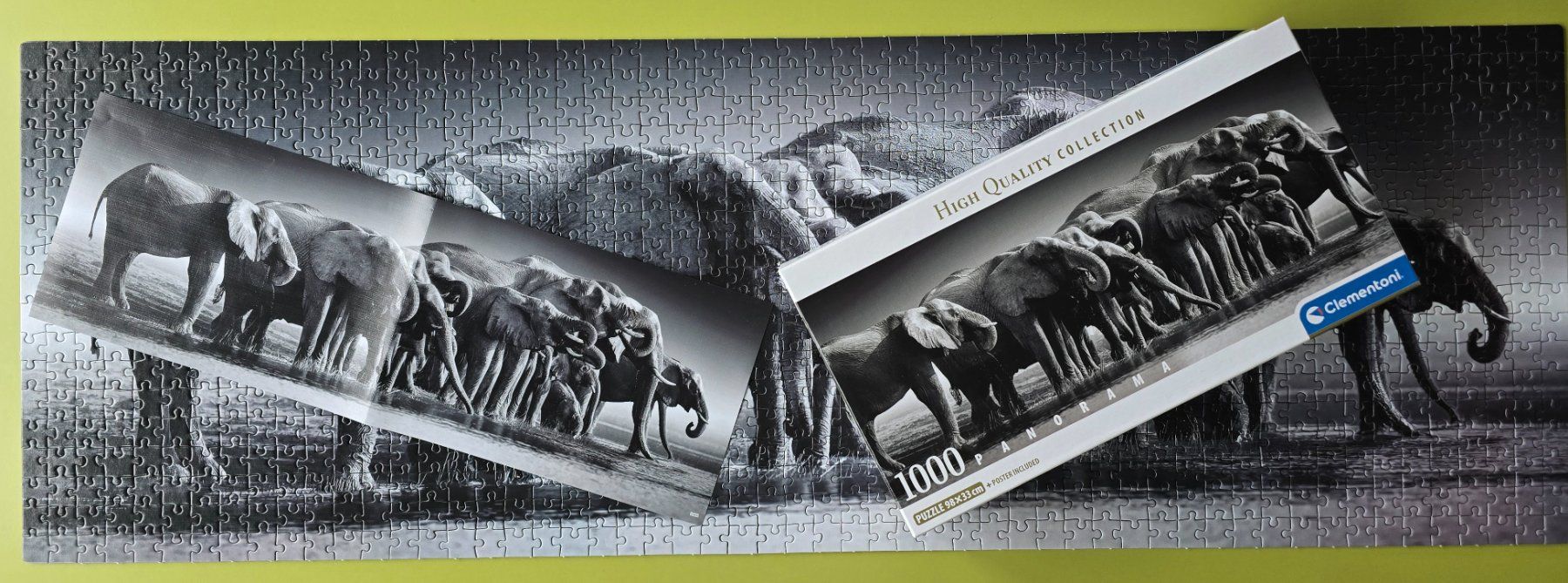 Clementoni Puzzle: Puzzle Panorama 1000 Teile – Usato da Niederbipp venduto da Schlako 1