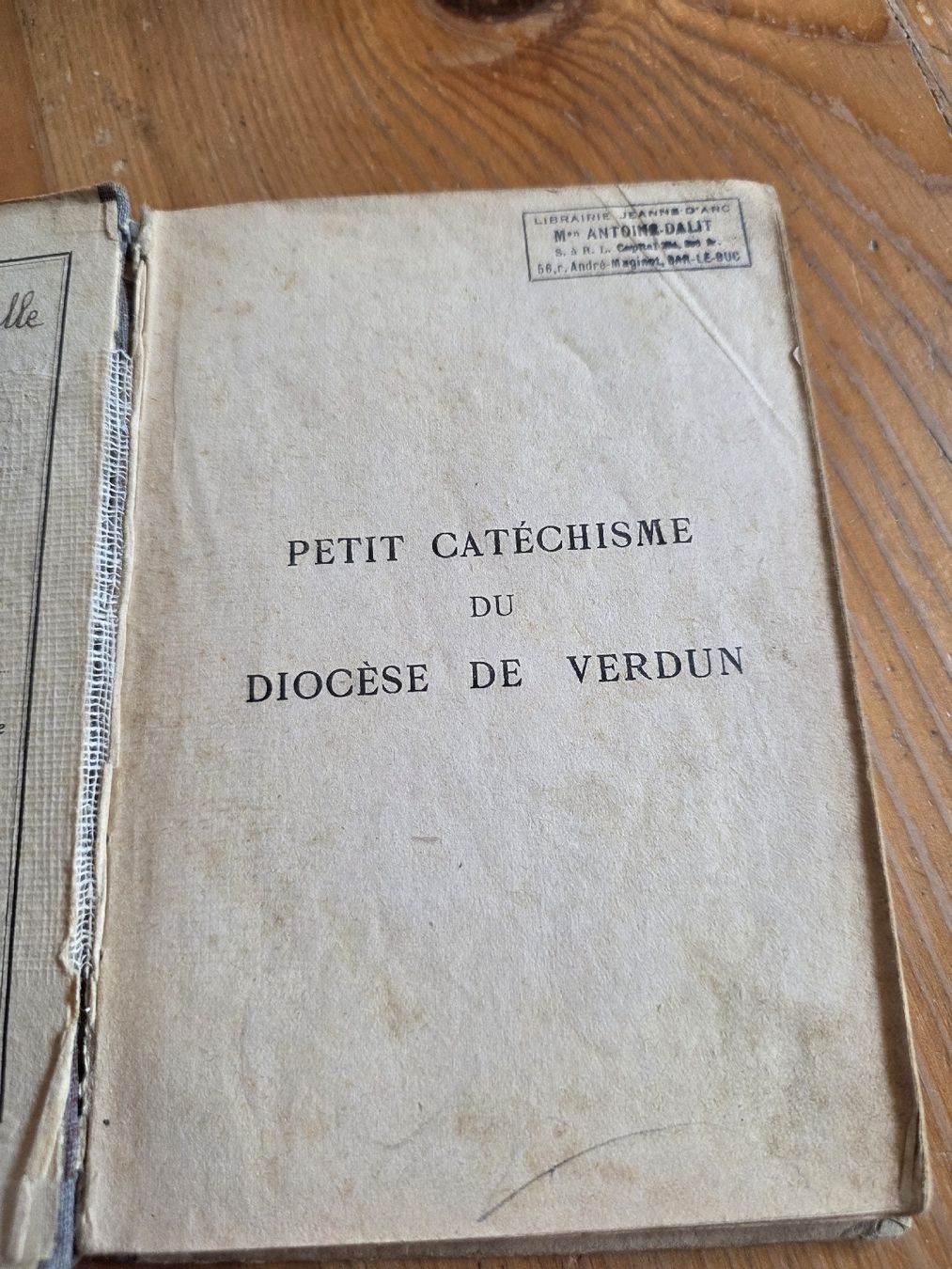 Libri: Petit Catéchisme Diocèse Verdun, illustrée, 1938 – Usato da Niedergösgen venduto da Bertiana 2