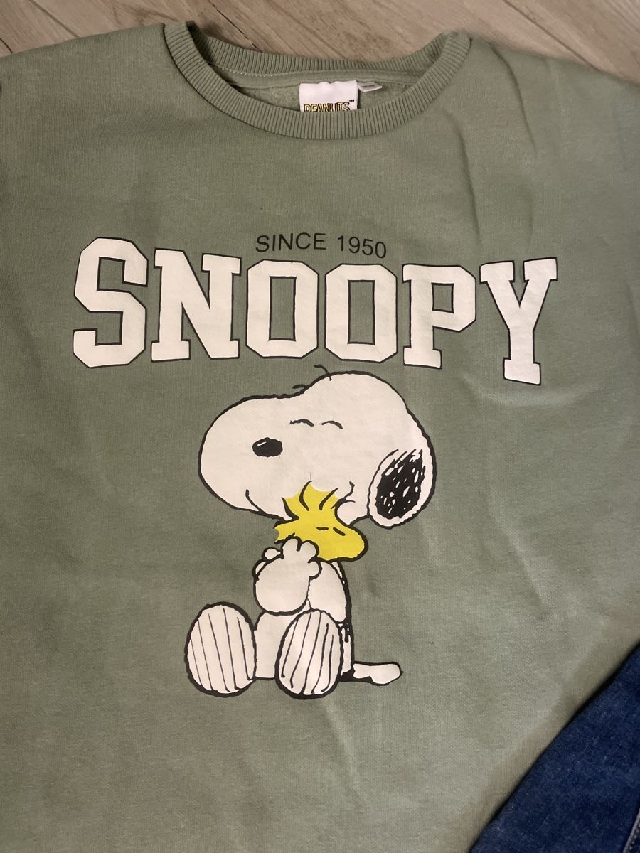 C&A Lotti & Set di vestiti: C&A Set: Snoopy Pullover & Jeans, Gr. 158-164, Top Zustand! – Nuovo (secondo la descrizione) da Obergerlafingen venduto da cabo4 2
