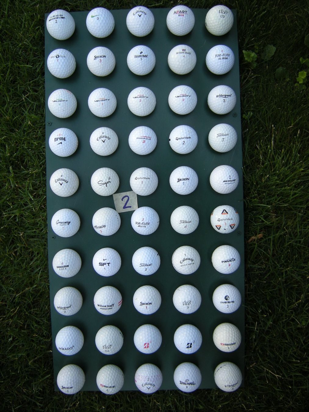 Bälle: 50 Stk. Golfbälle Golf Ball diverse Marken – Gebraucht aus Holziken von Rupe