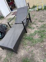 Gartenliege Rattan (3)