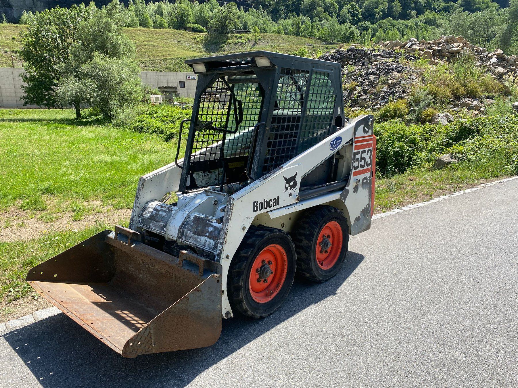 Bobcat Hoflader: Bobcat 553 + Zubehör – Gebraucht aus Chiggiogna von albetta55