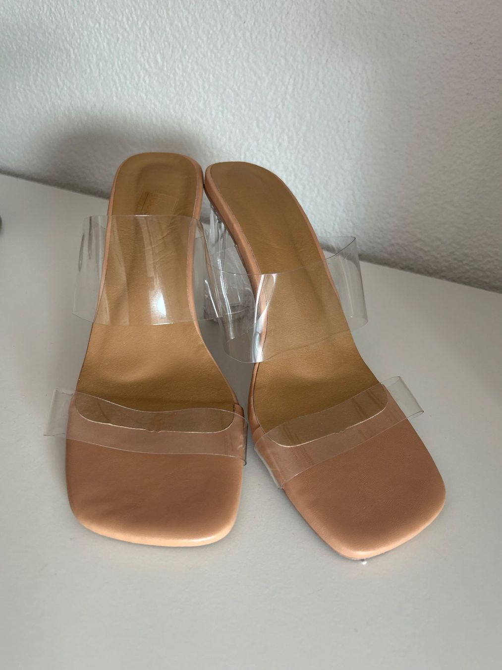 Scarpe da donna: Sandalen Damen transparent Absatz Grösse 39 – Usato da Brunnen venduto da Nala2929 2
