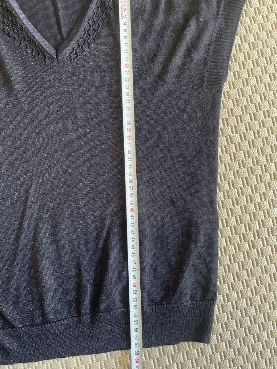 Morgan Pullover & Sweatshirts: Stricktop Morgan, dunkelblau mit Glitzer – Gebraucht aus Solothurn von Bobesch08 6