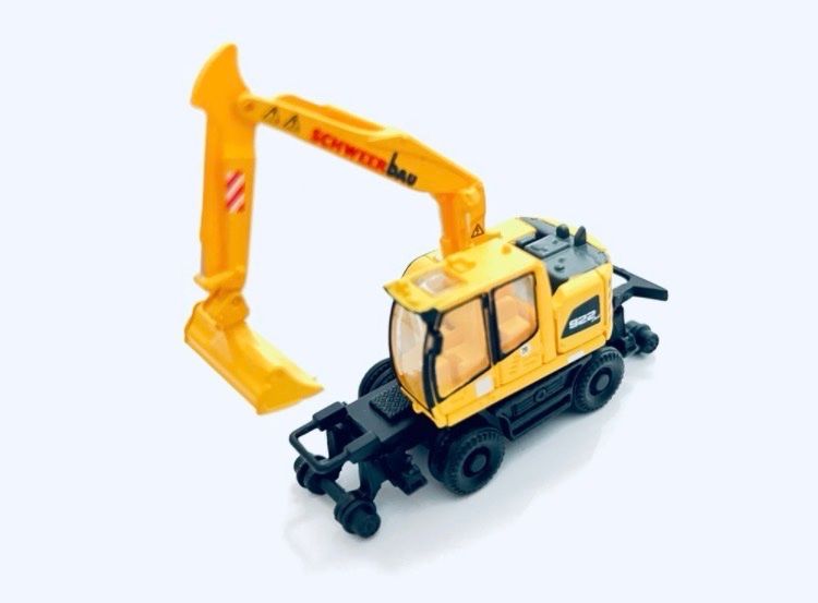 Modellini di ferrovie: LIEBHERR Schienenbagger in OVP SPUR N #500 – Nuovo e nell'imballaggio originale da Oberbuchsiten venduto da Orsetto24 5