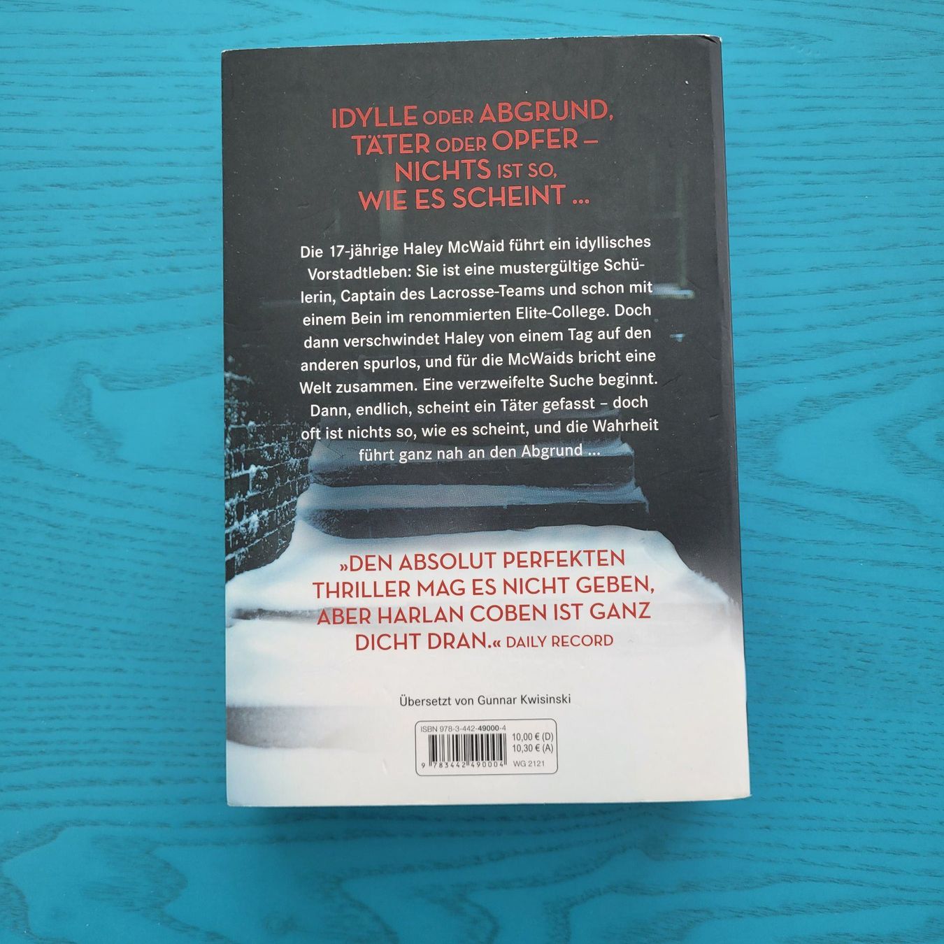 Libri: Harlan Coben- In seinen Händen – Usato da SCHÜBELBACH venduto da CoKaHa 2