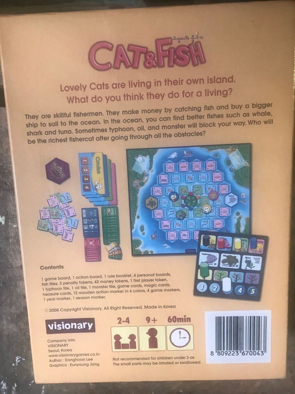 Giochi: Cat & Fish - Familienspiel – Usato da Bern venduto da Vineb 1