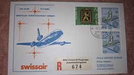 Swissair Zürich - Kuwait 10.07.1983