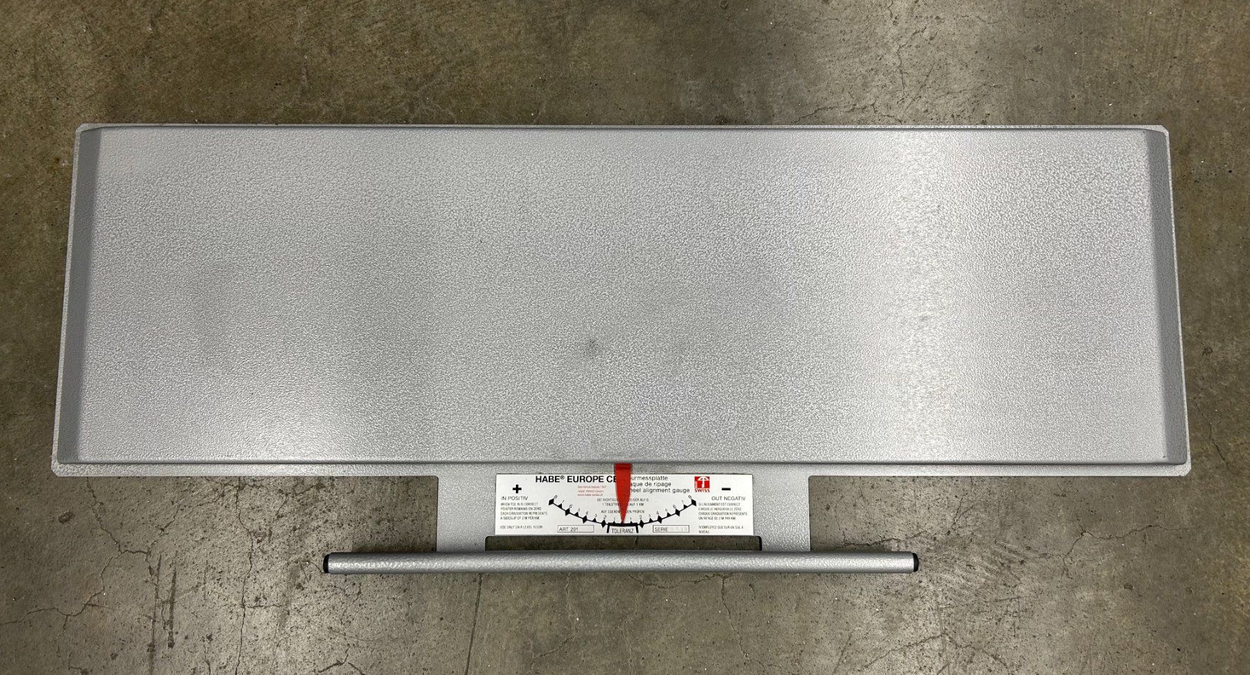 Misurare: Spurmessplatte PW 2000 kg / fast NEU – Usato da Winterthur venduto da taso14