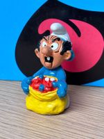 Schlumpf mit Gargamel-Maske