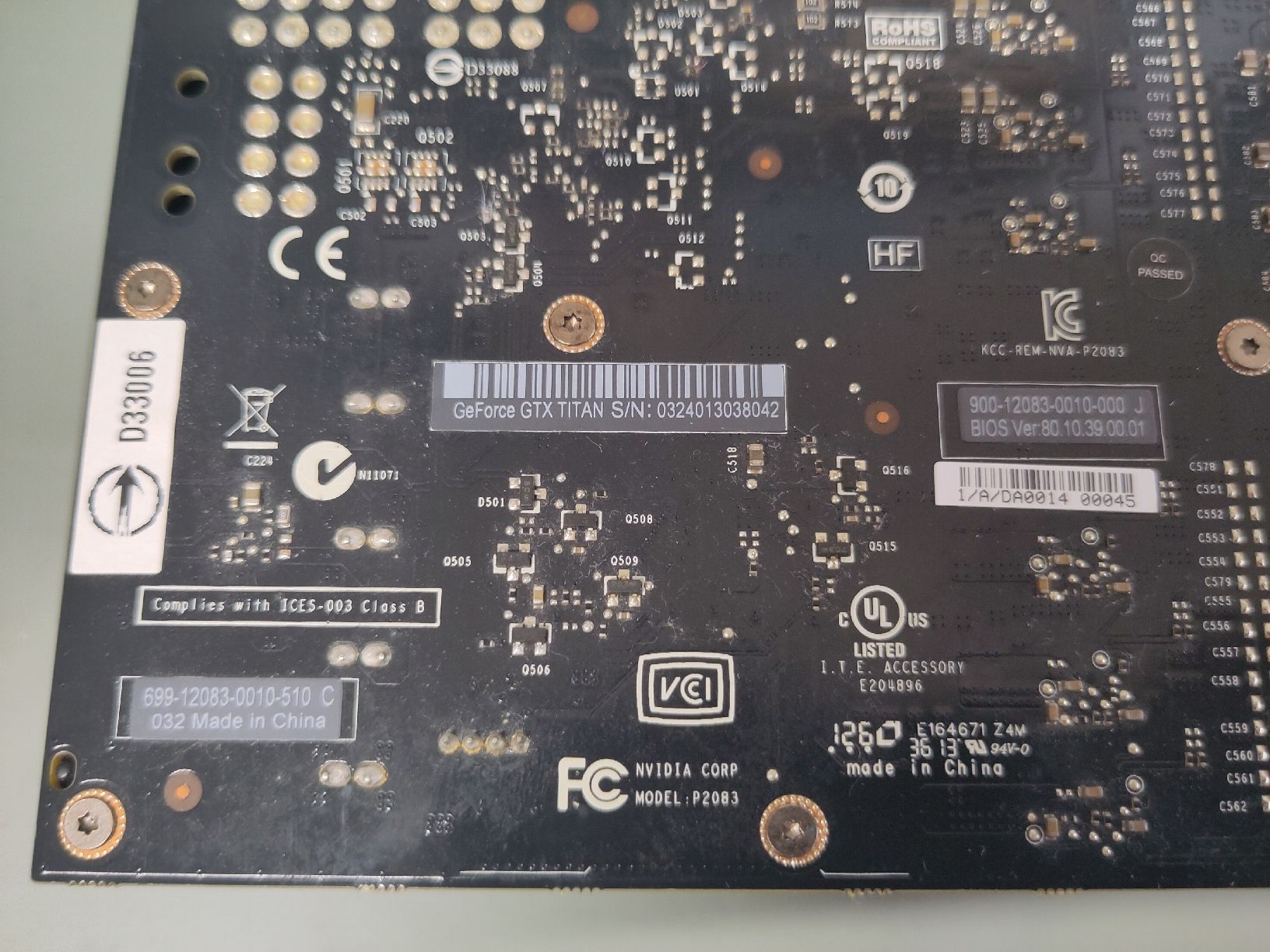 Nvidia Schede grafiche: Titan GTX – Difettoso da Sargans venduto da sve_hjs5 3