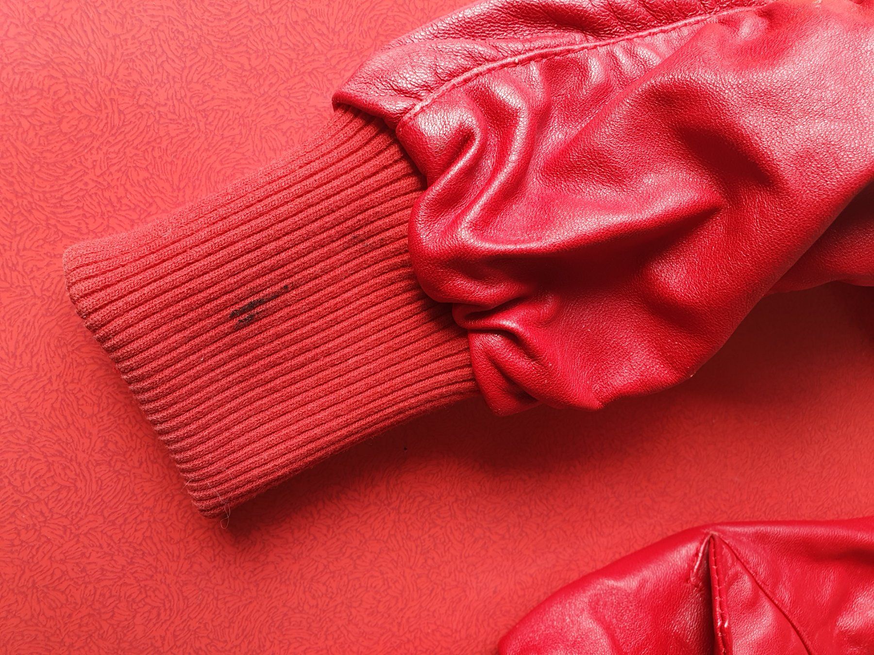 Jacken: Rote Lederjacke, echt Leder – Gebraucht aus Bern von Helays 7
