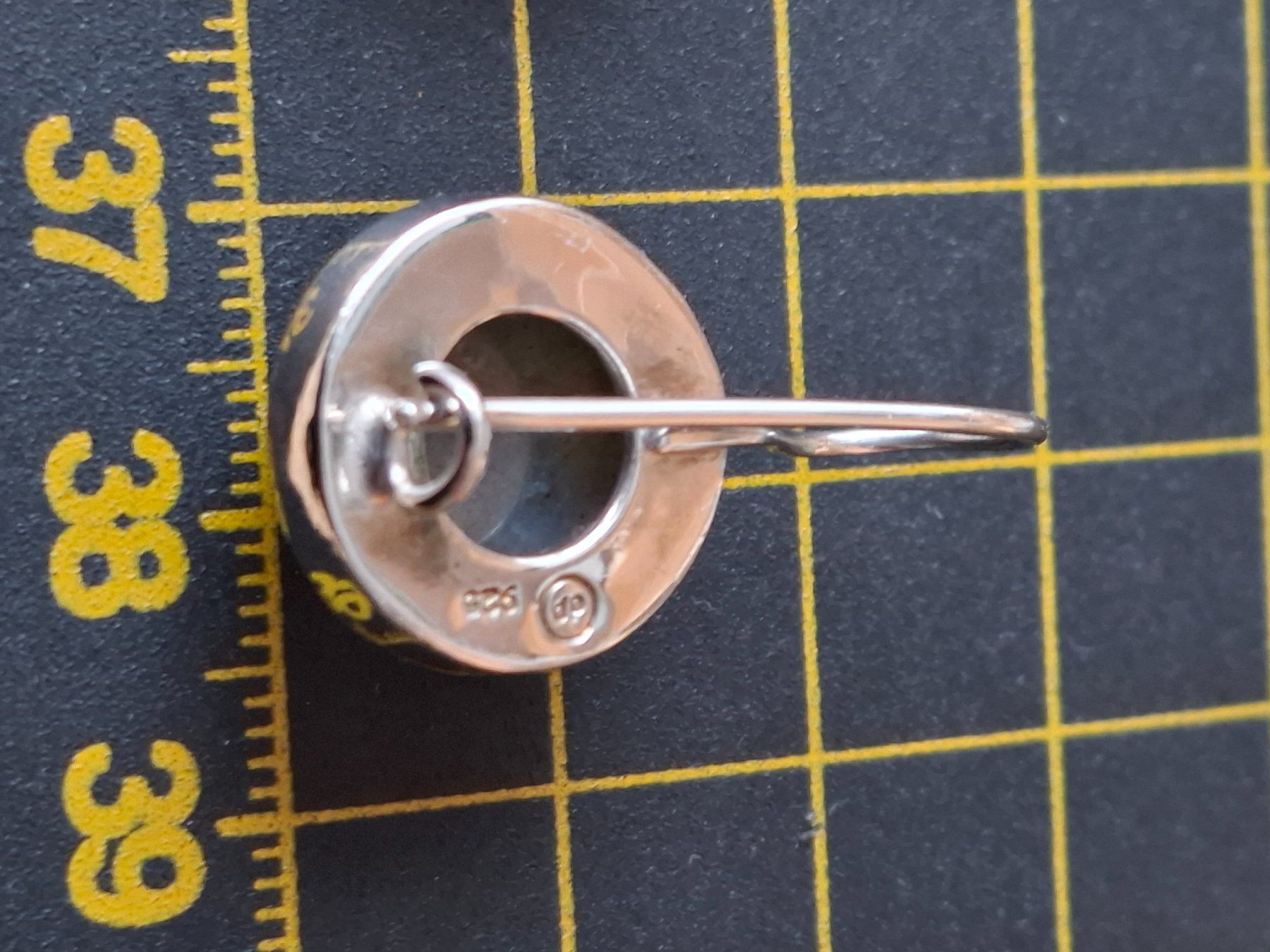 Boucles d'oreille: Ohrhänger mit Labradorit- Steinen S 925 – D'occasion à Zwieselberg par Halifaxmendusli 4