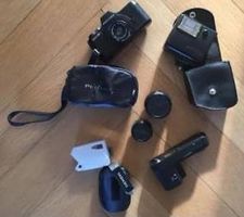 Mini-Fotokamera analog PENTAX inkl.Zubehör