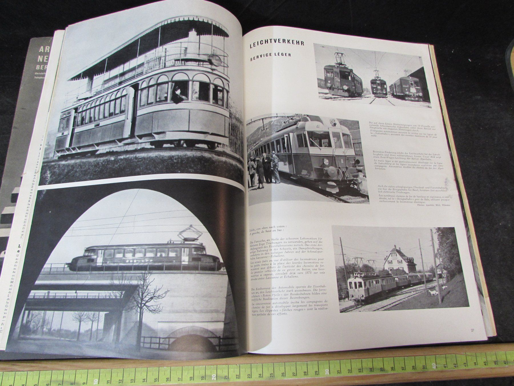 Riviste & Magazine: 100 Jahre Schweizer Bahnen, 1947 – Usato da Walchwil venduto da Shells1 8