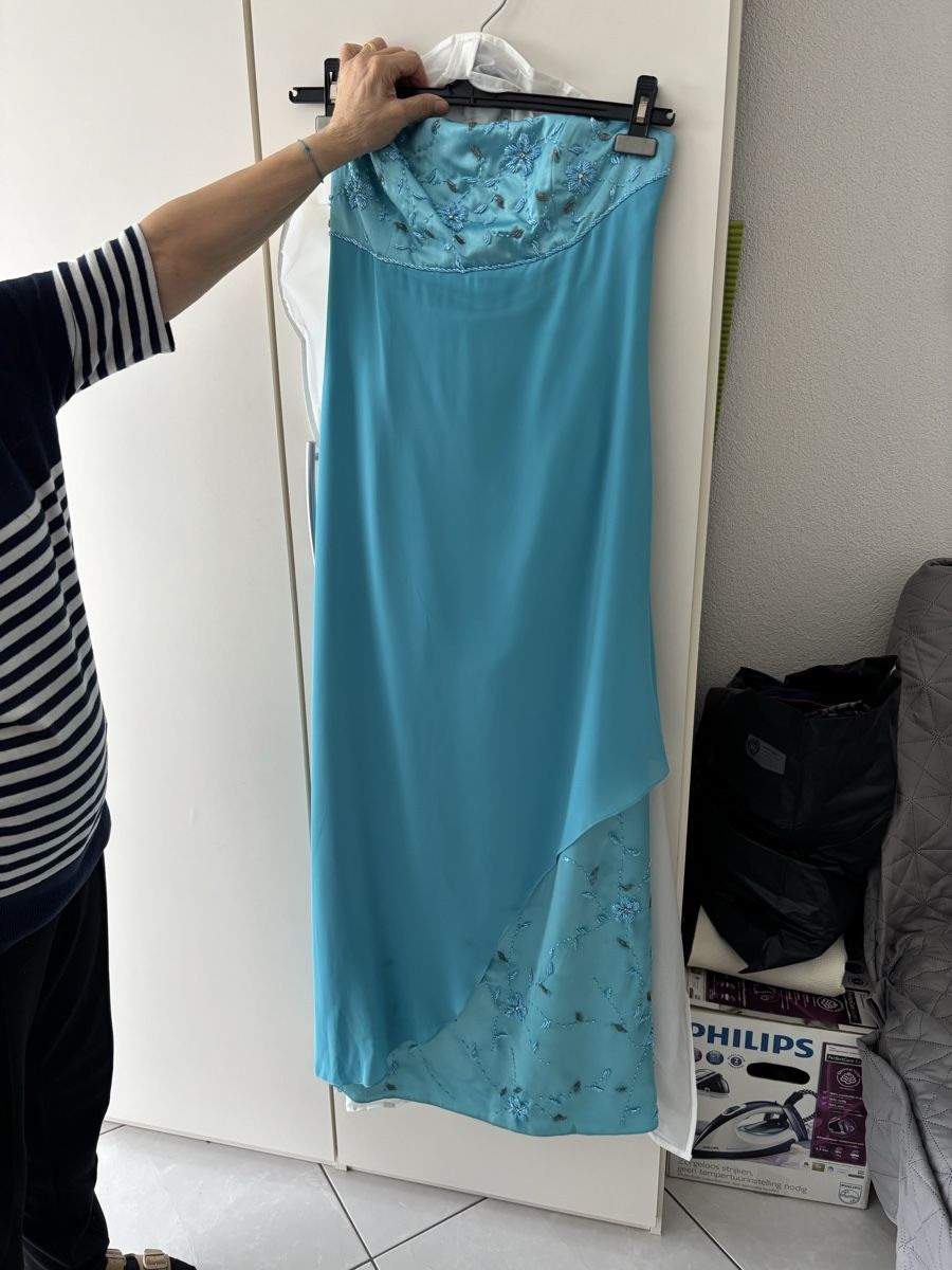 Vestiti: Kleid blau - Hochzeit/Ball/ Abschluss – Usato da Fislisbach venduto da secondhandF