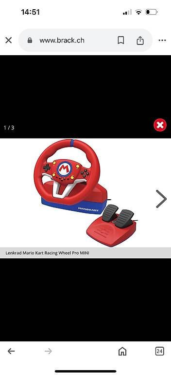 Console: Nintendo Switch Mario Kart Lenkrad – Usato da Staufen venduto da mice99 1