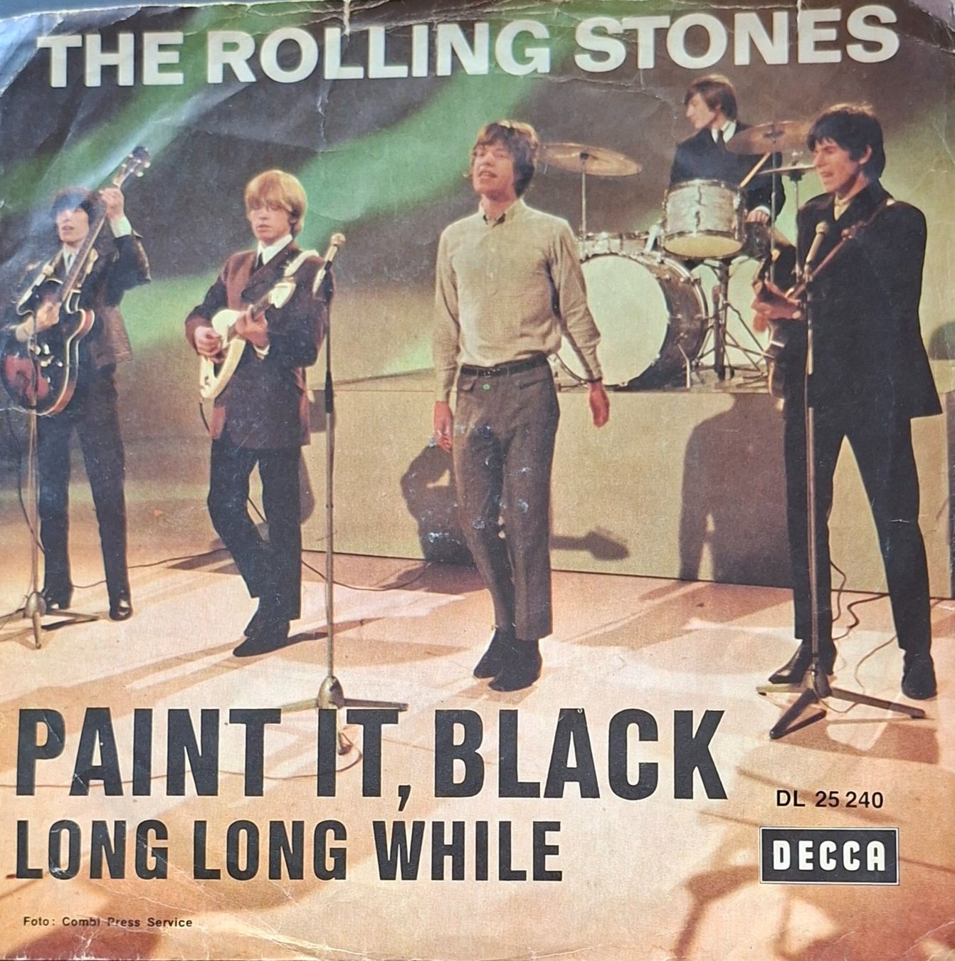 Dischi in vinile: Vinyl-Single Rolling Stones - Paint It Black – Usato da Langenthal venduto da Modo39