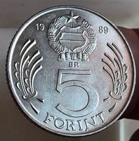 UNGARN 5 FORINT 1989
