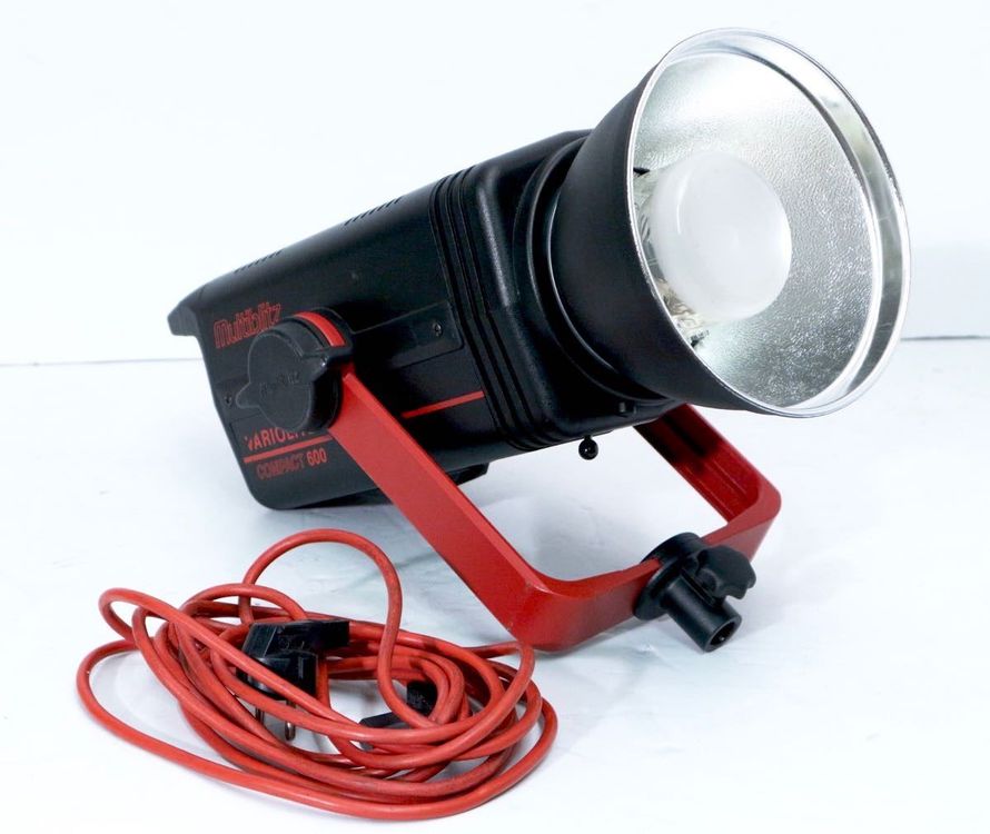 2 Antorcha Multiblitz Variolite Compact 600+ Caja De Transporte