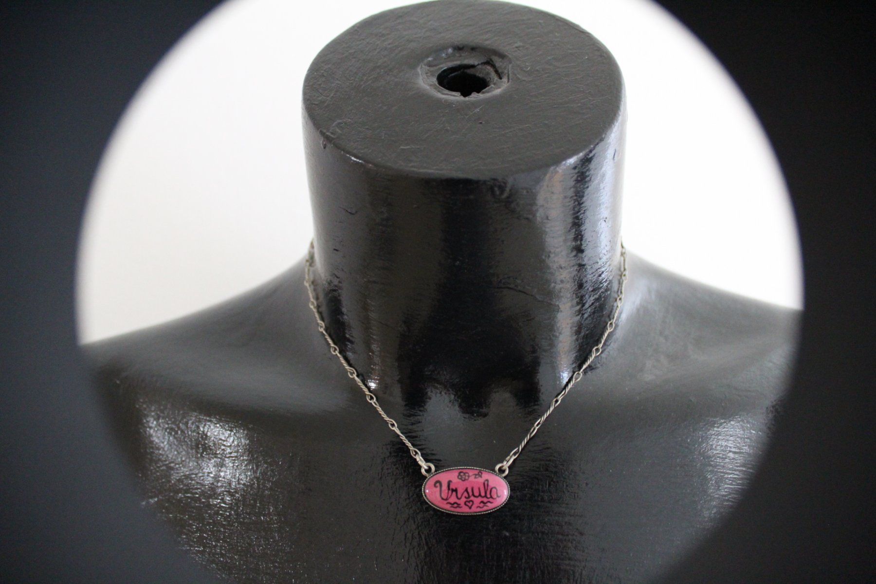 Catenine: Vintage Kette, Ursula, Trage Länge ca. 19.5 cm – Usato da Locarno venduto da madame-tus-sauds 4