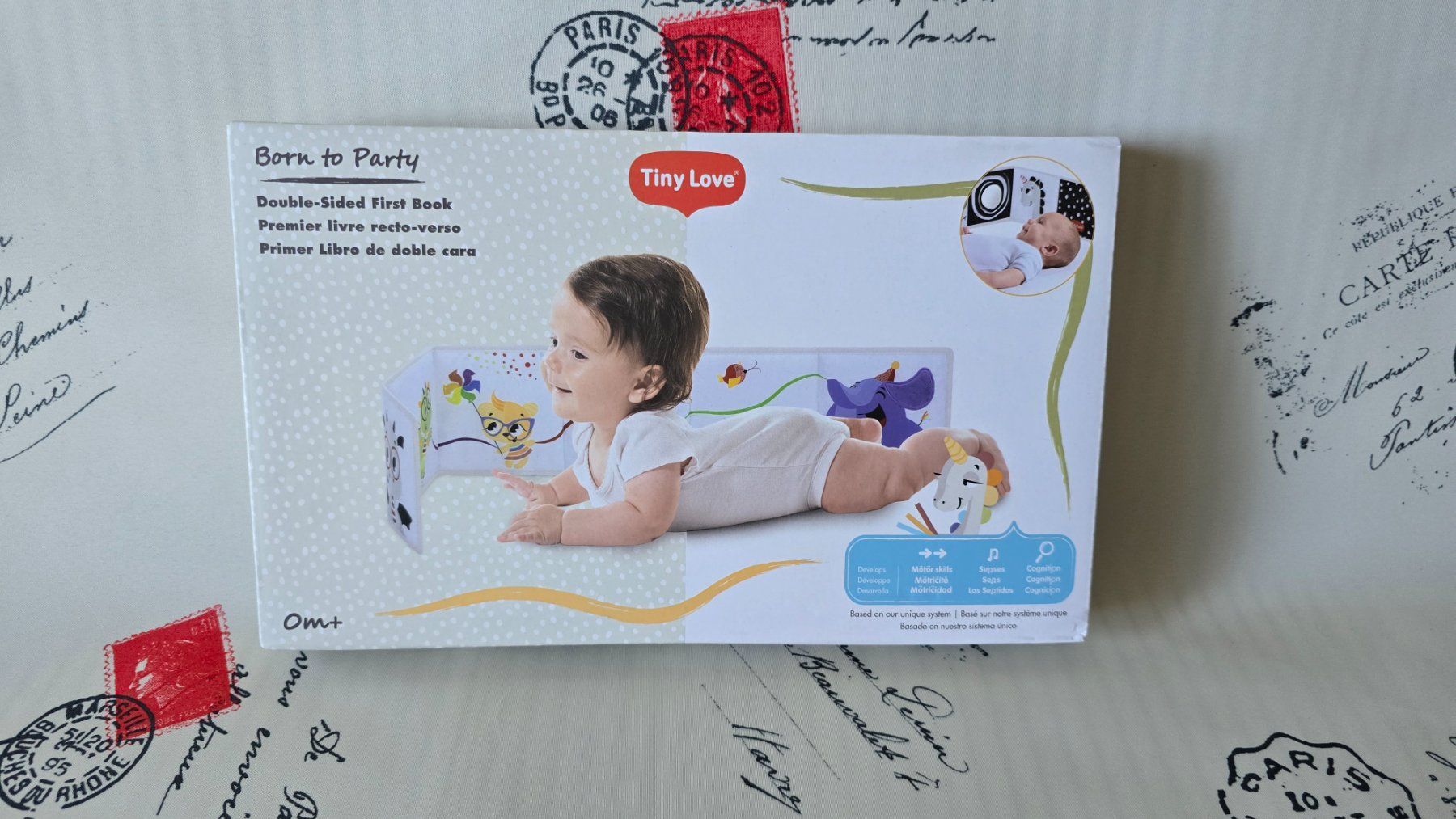 Giocattoli: NEU Tiny Love Doppelseitiges Baby-Stoffbuch / Knisterbuch – Nuovo e nell'imballaggio originale da Thalwil venduto da VitaMini 4