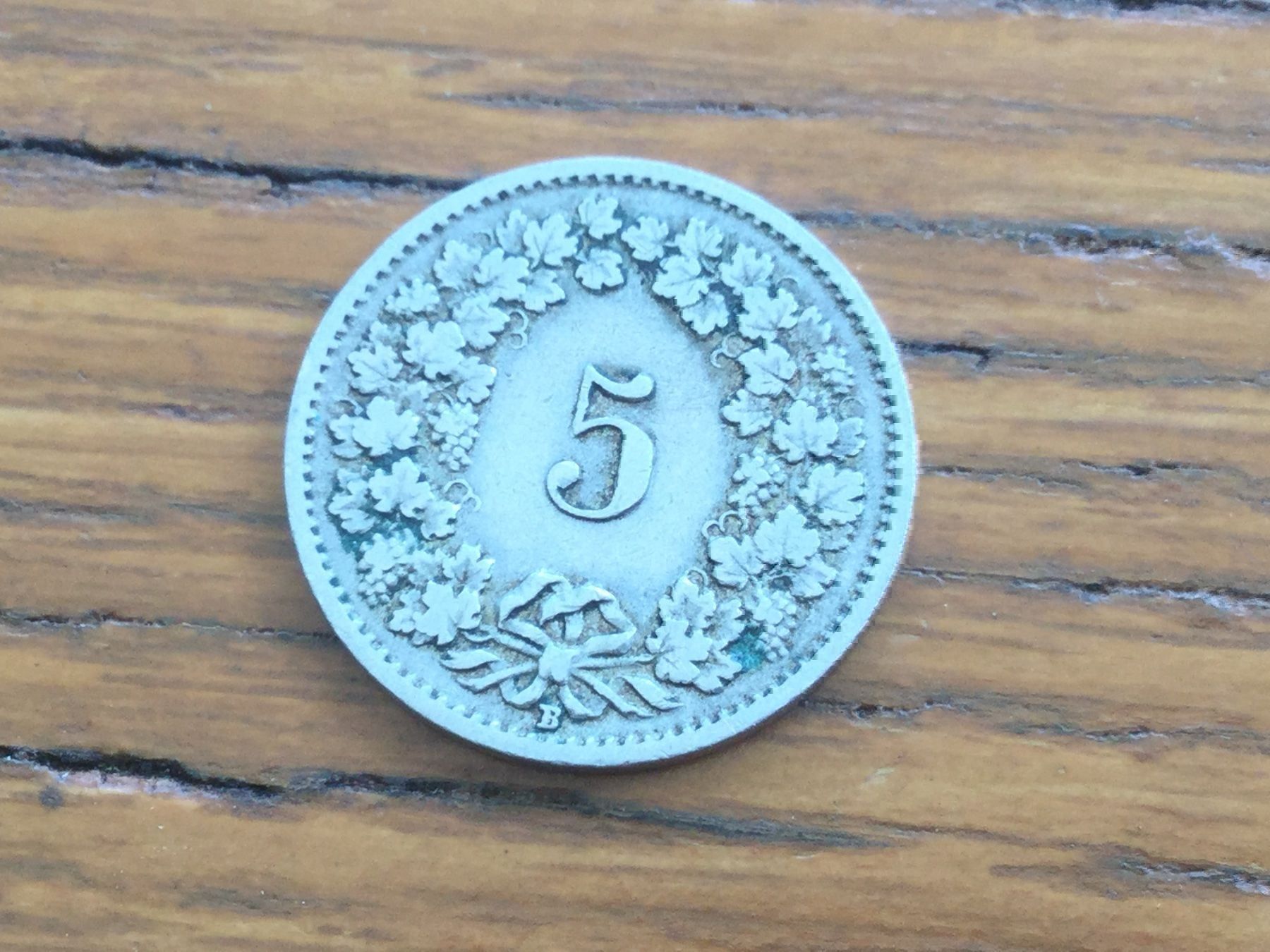 Tutti le monete: 5Rp. 1919 – Usato da Riehen venduto da hansi999 1