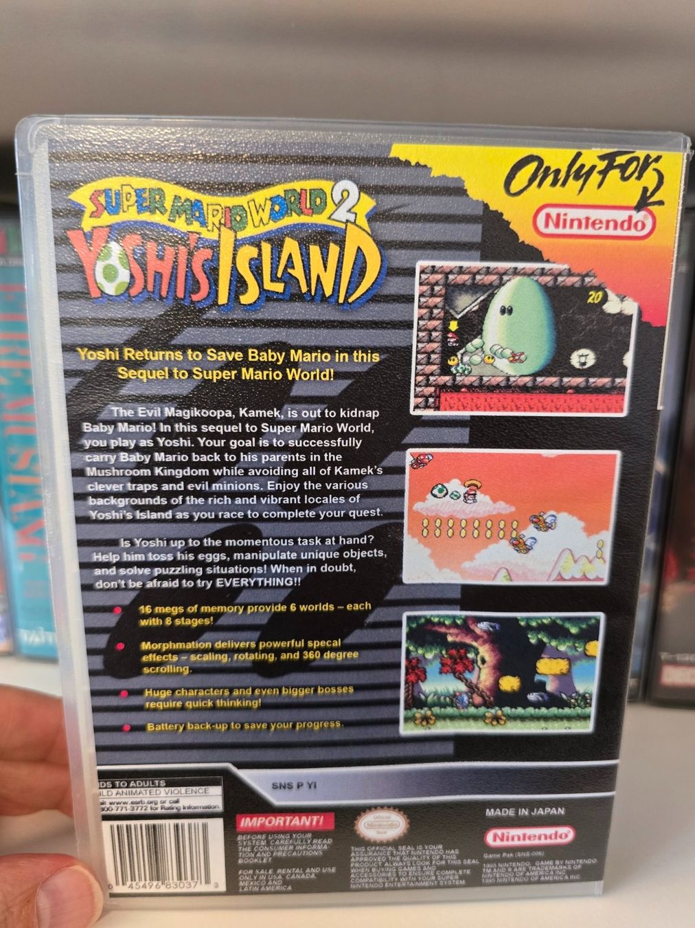 Spiele: Yoshi Island Super Nintendo USA version – Gebraucht aus Thonex von mdriussi 4